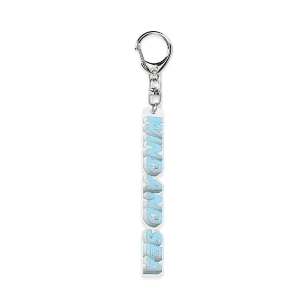WIND AND SEA Box Logo Key Holder "Bule/Gray"