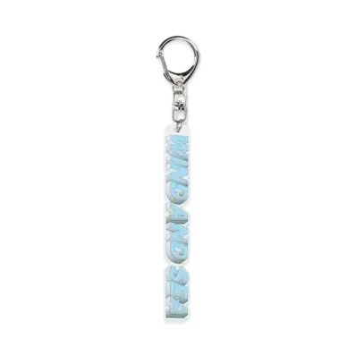 WIND AND SEA Box Logo Key Holder "Bule/Gray"