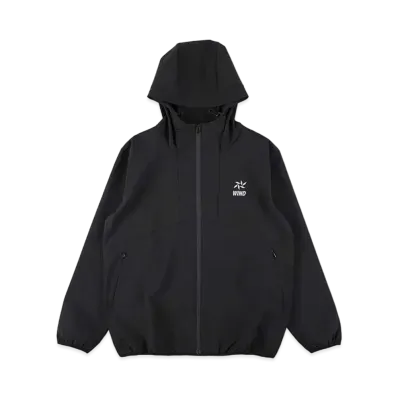WIND AND SEA Wind Wave Light Packable Nylon Parka "Black"