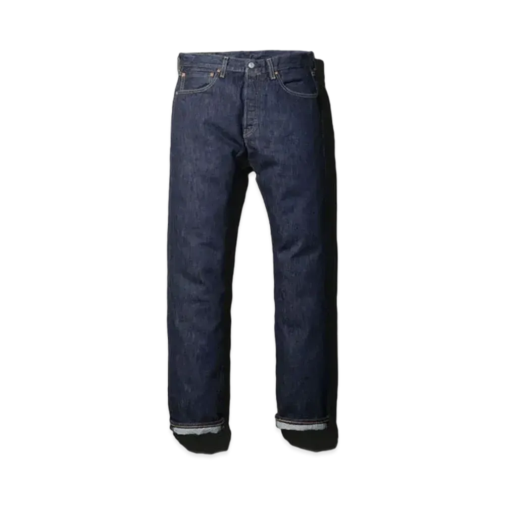 Levi's Made In The USA 501 Original Fit Indigorins 14OZ "Dark Indigo Blue"