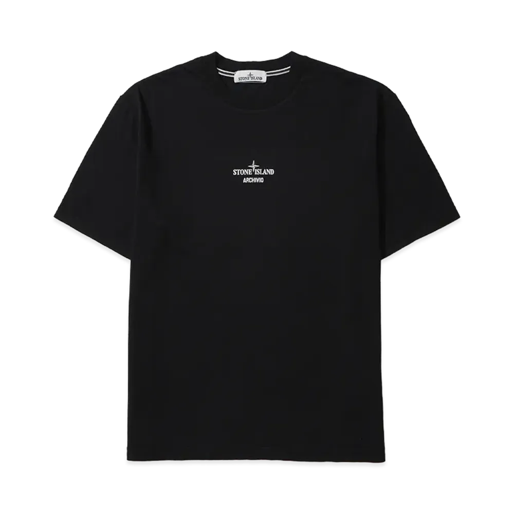Stone Island 2100037 Organic Cotton Jersey "Black"