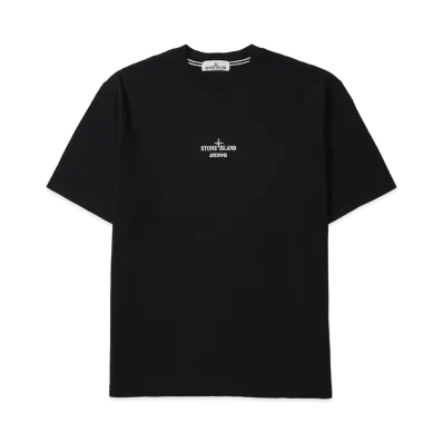 Stone Island 2100037 Organic Cotton Jersey "Black"