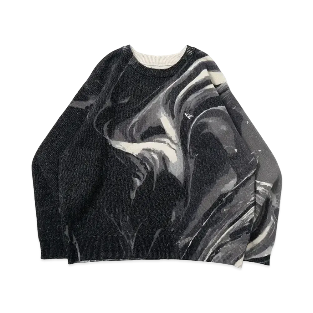 BLESS U BU Fume Knit "Black"