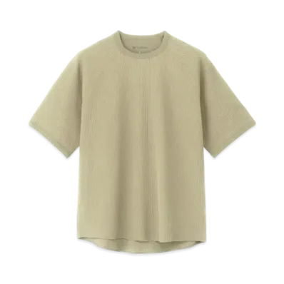 Goldwin Waffle Light T-shirt (Unisex) "Oak Beige"