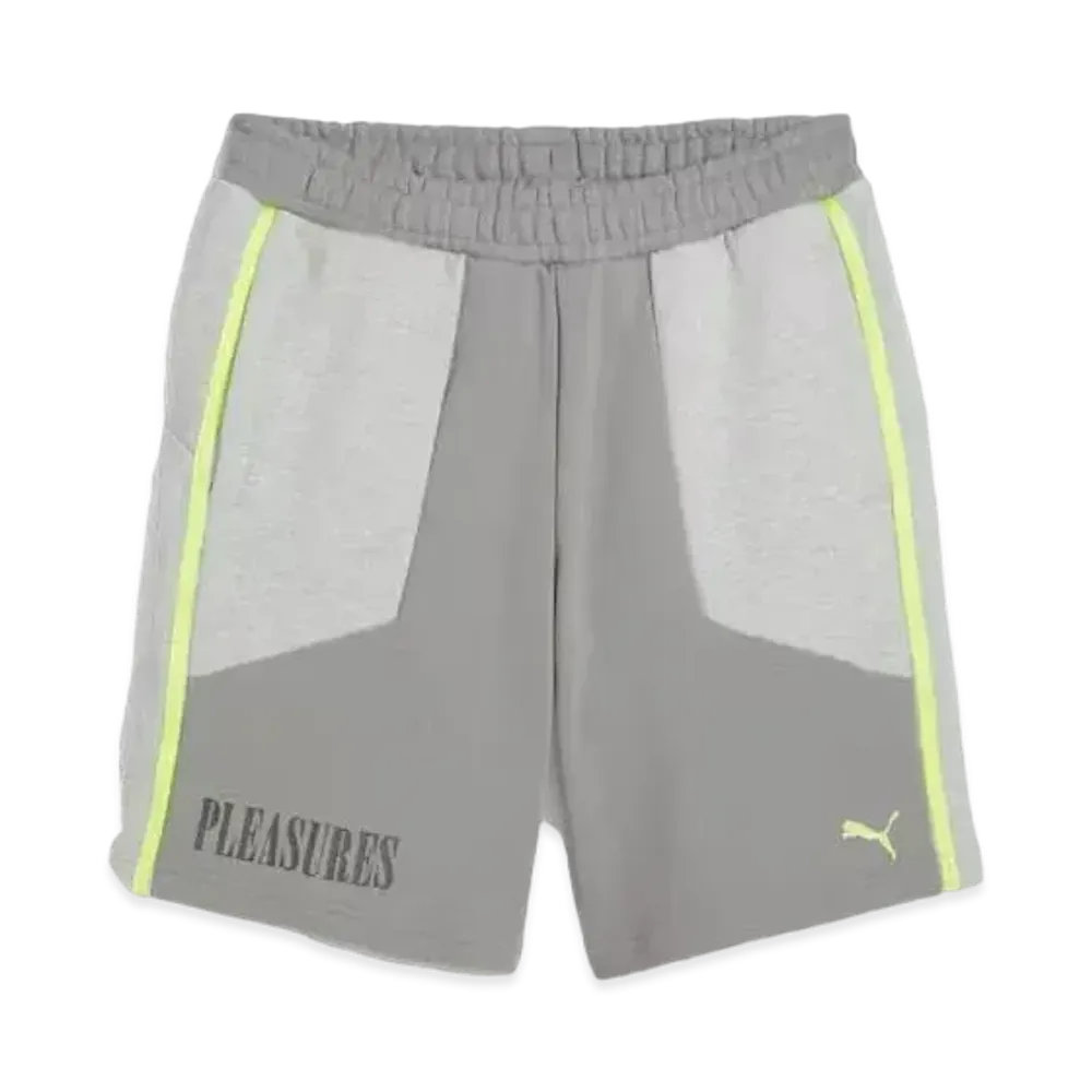 PUMA x PLEASURES Shorts "Light Gray Heather"