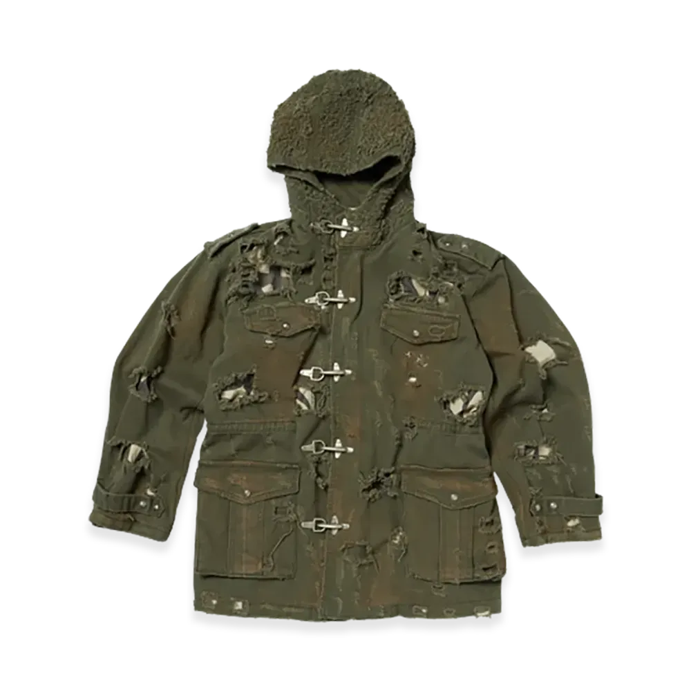THUG CLUB TC Shadow Tribal M-65 Jacket "Khaki"