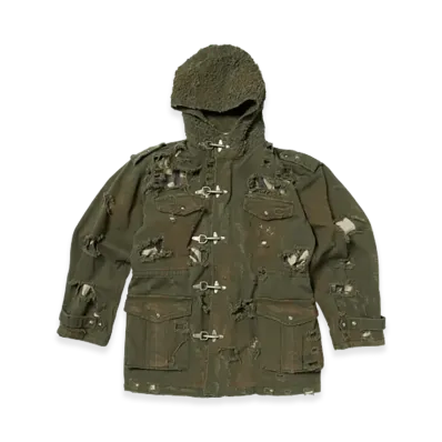 THUG CLUB TC Shadow Tribal M-65 Jacket "Khaki"