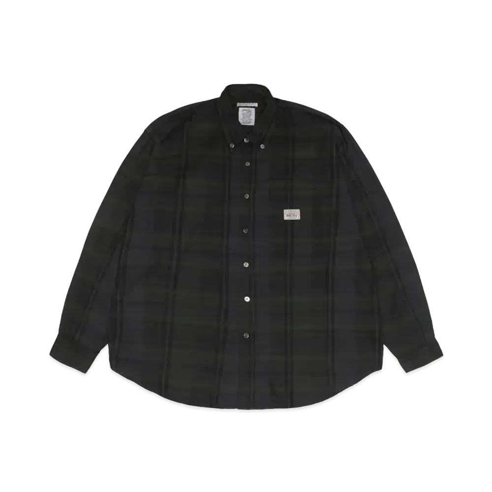 Stussy x OUR LEGACY Work Shop Check Shirt "Green"