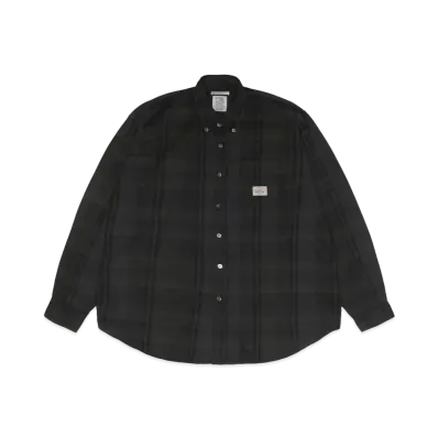 Stussy x OUR LEGACY Work Shop Check Shirt "Green"
