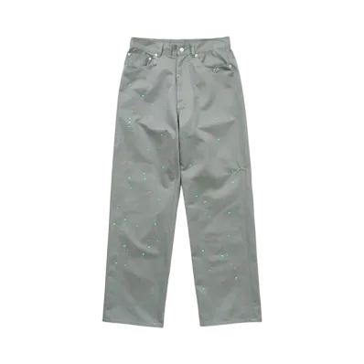 TTT MSW Work Straight Pants W/Pierce Grey