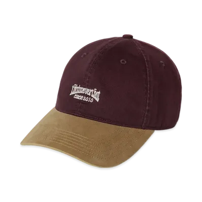 thisisneverthat Small RS-Logo Cap "Burgundy/Beige"