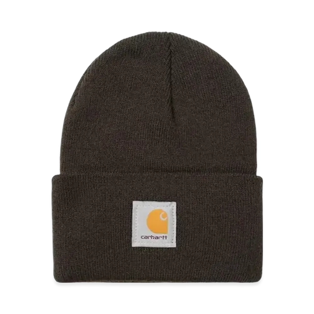 Carhartt Knit Cuffed Beanie Watch Cap C Logo "Dark Brown"