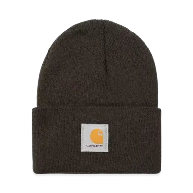 Carhartt Knit Cuffed Beanie Watch Cap C Logo "Dark Brown"