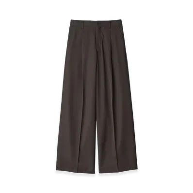 ssstein Extra Wide Trousers "Grey Khaki"