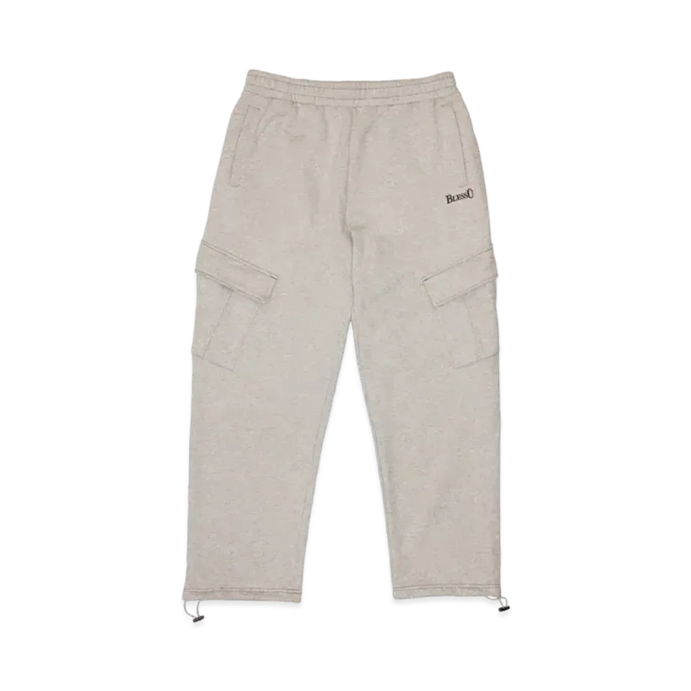 BLESS U Tech Cargo Sweat Pants "Gray"