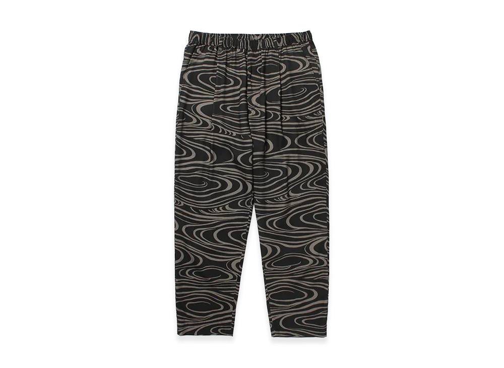 APHRODITEGANG GAKKIN x BUDSPOOL Uzumaru Easy Trousers "Black"