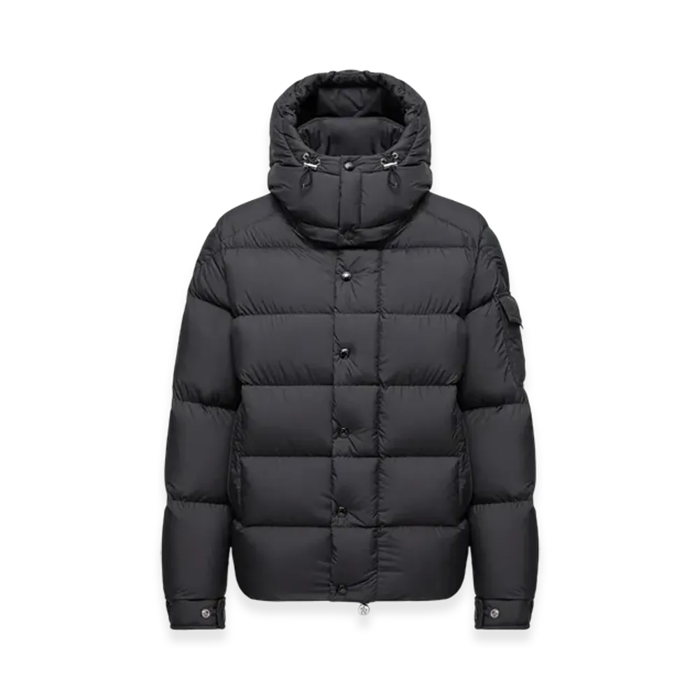 MONCLER Moncler Maya 70 Hooded Short Down Jacket "Black"