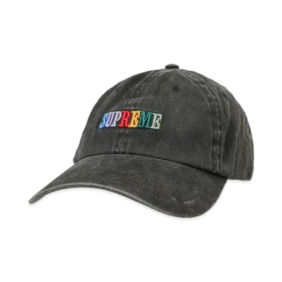 Supreme Pigment Dye 6-Panel "Black"