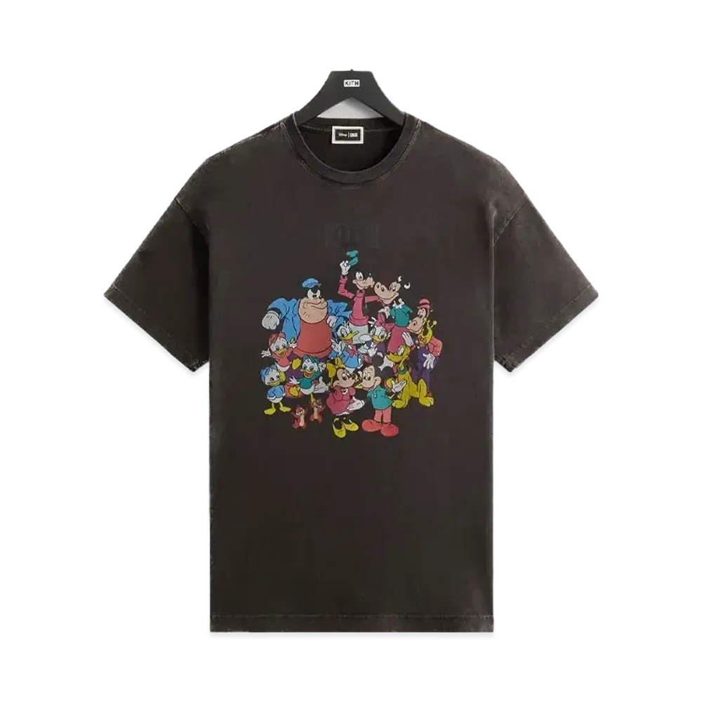 Kith x Disney Mickey & Friends Vintage Tee "Black"