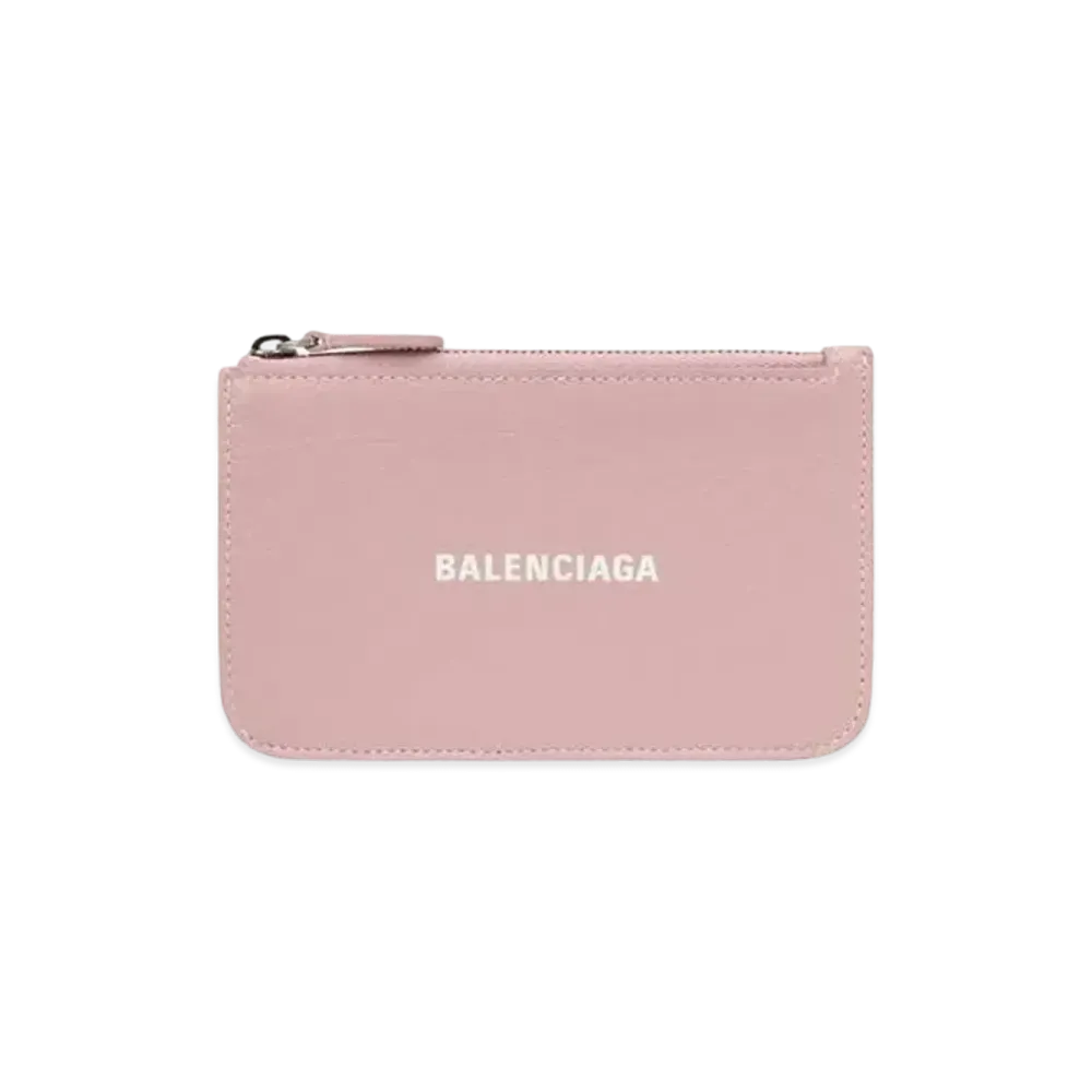 BALENCIAGA Cash Large Long Coin And Card Holder "Pink"