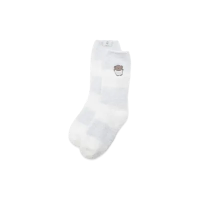 GELATO PIQUE x Dick Bruna Baby Moko Border Socks "Light Blue"