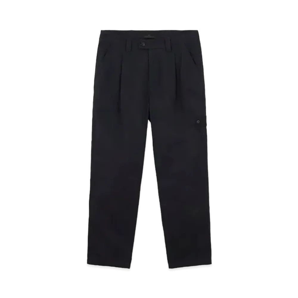 Stone Island 312F1 Weatherproof Cotton Canvas_Stone Island Ghost "Black"