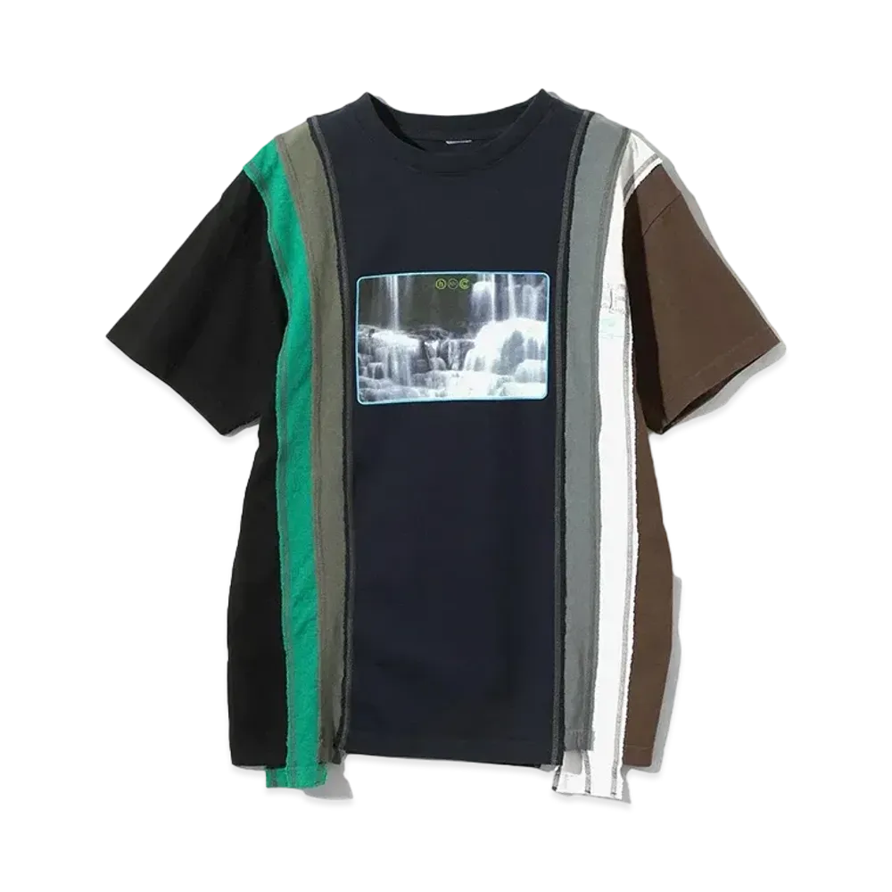 Needles x Hidden 7 Cuts S/S Tee "Black/Assorted"