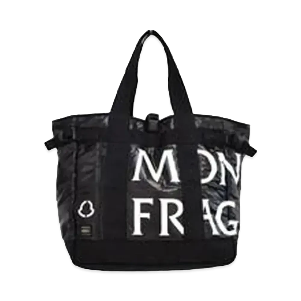 MONCLER x FRAGMENT x PORTER Tote Bag "Black"