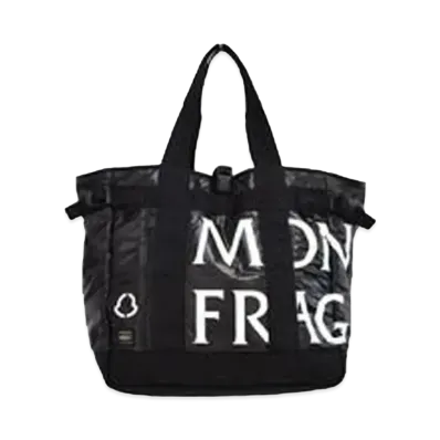 MONCLER x FRAGMENT x PORTER Tote Bag "Black"