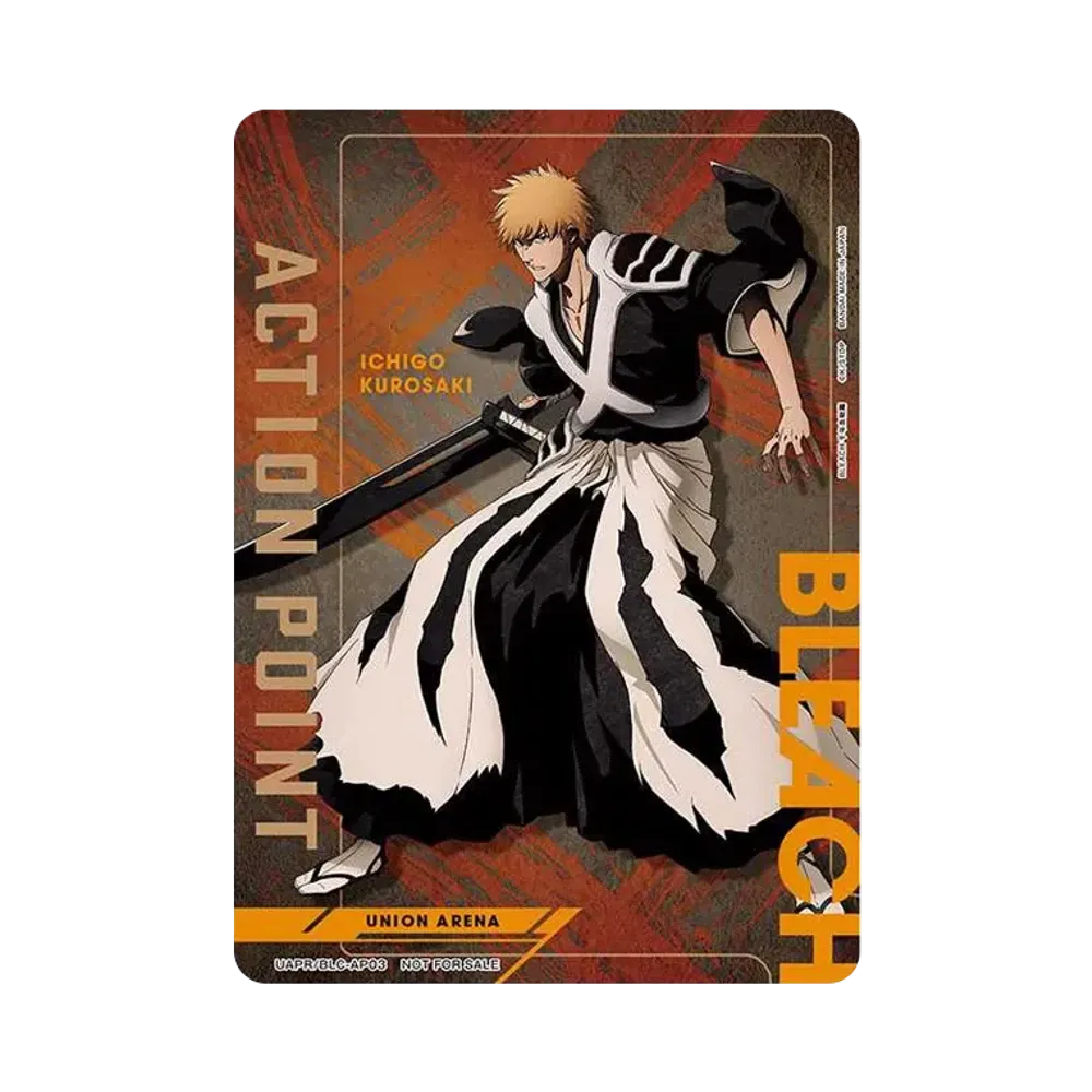 Action Point Card (Ichigo Kurosaki) [UAPR-BLC-AP03]("Jump Victory Carnival 2024 Souvenirs for Visitors")