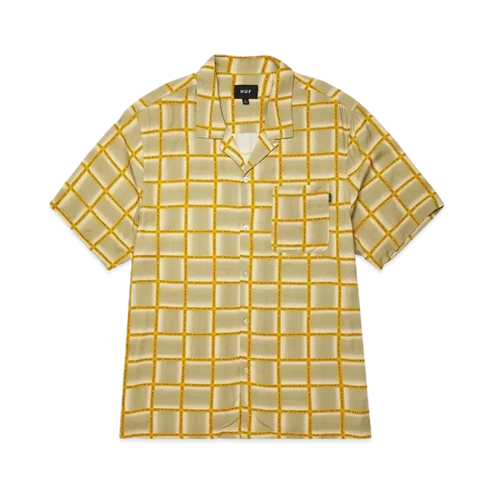 HUF Flynn Resort Shirt "Mustard"