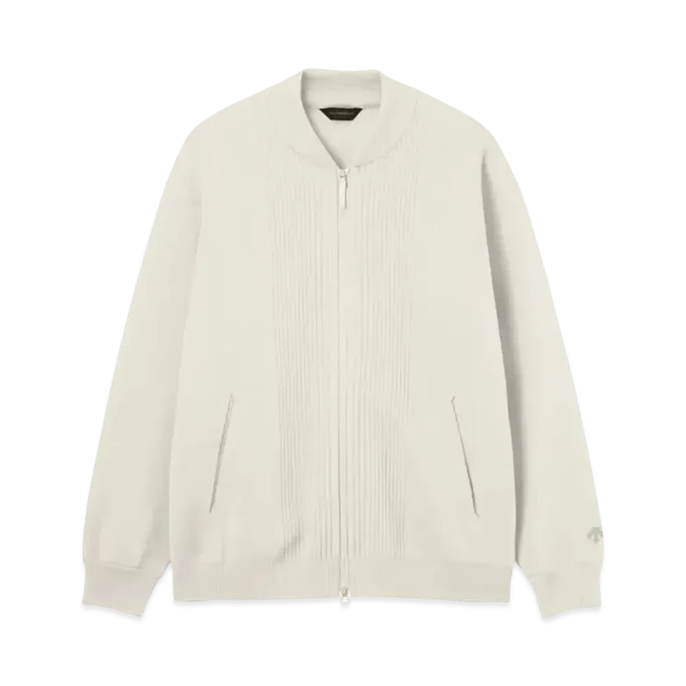 DESCENTE ALLTERRAIN Fusion Knit Ma-1 Jacket "Snow White"