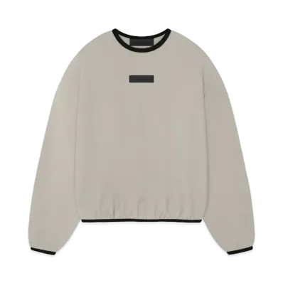FEAR OF GOD ESSENTIALS Women's Crewneck Sweater "Seal"