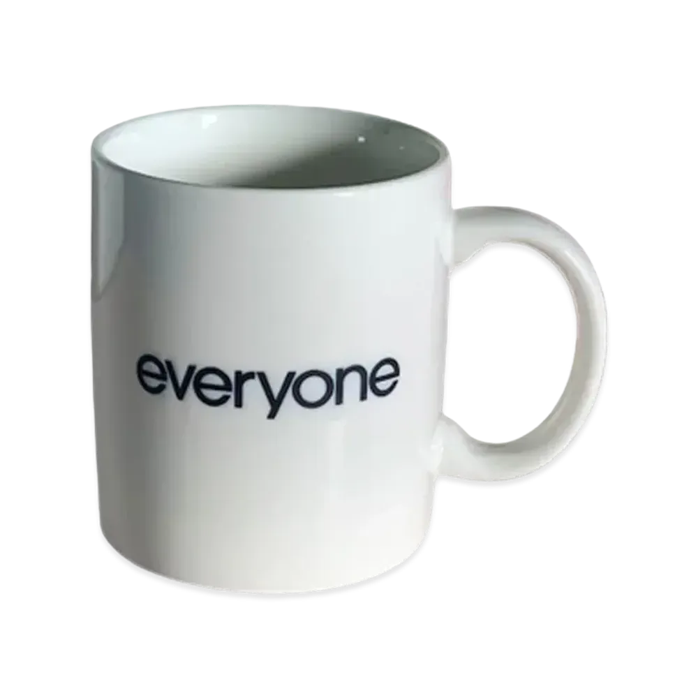 Everyone Logo Mug "White"