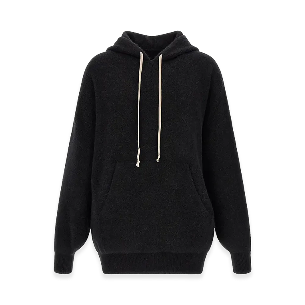 Rick Owens Hun Hoodie "Black"