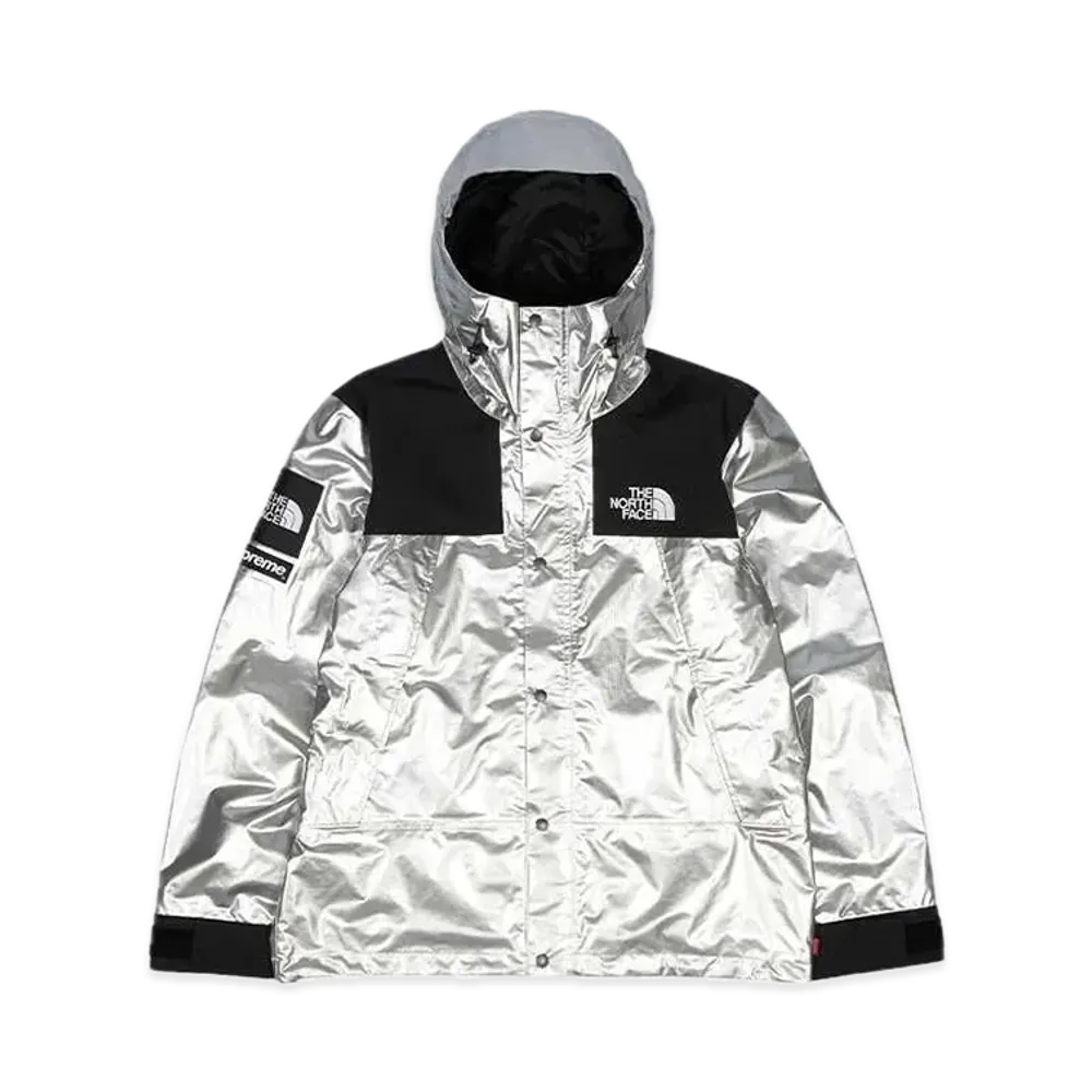 Supreme x The North Face Metallic Mountain Parka "Silver"