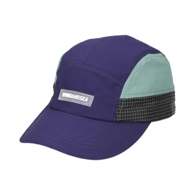 WIND AND SEA Multi Pattern Nylon Cap "Blue"