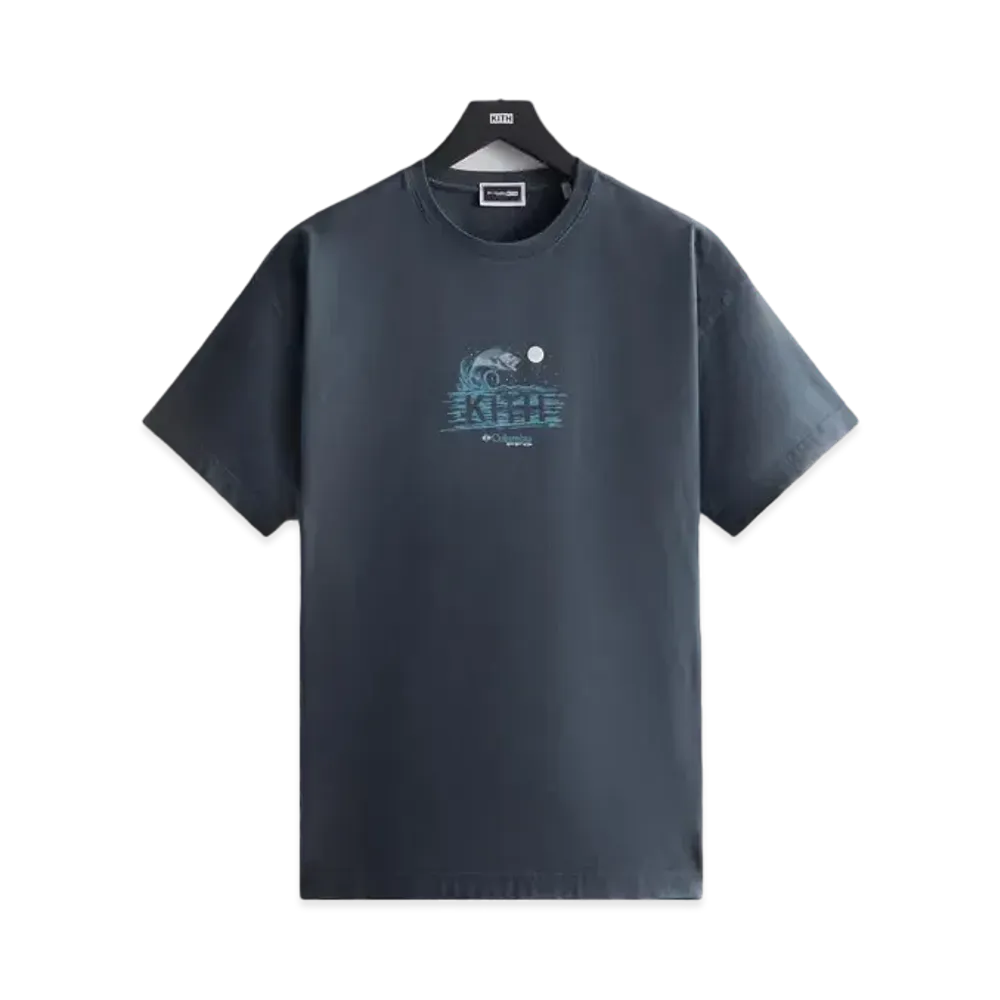 Kith x Columbia PFG High Tide Vintage Tee "Nocturnal"
