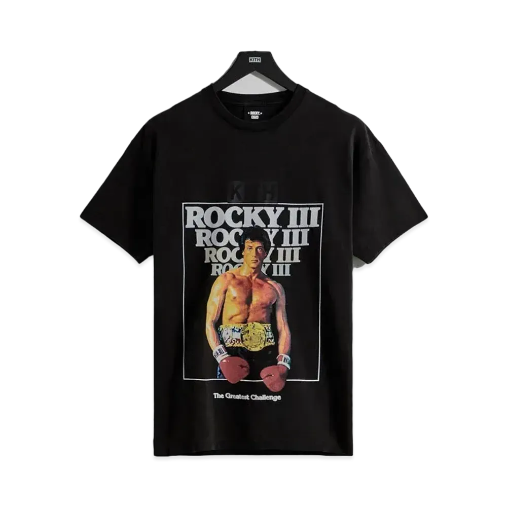 Kith x Rocky III Vintage Tee "Black"