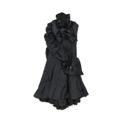 KIKO KOSTADINOV Mirae Dress "Pebble Black"