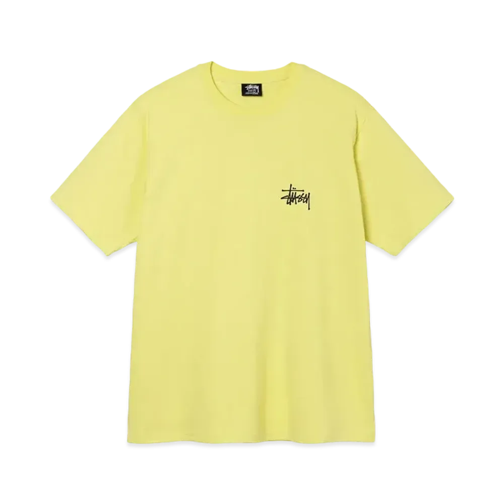 Stussy Basic Stussy Tee "Yellow"