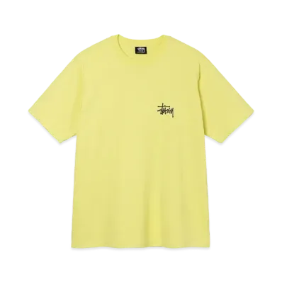 Stussy Basic Stussy Tee "Yellow"