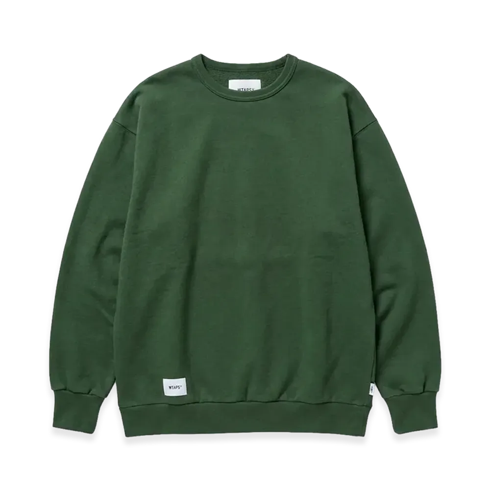WTAPS BLANK CREW NECK / COPO "Green"