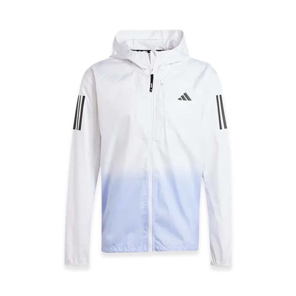 adidas Own The Run Colorblock Jacket "White/Violet Tone"