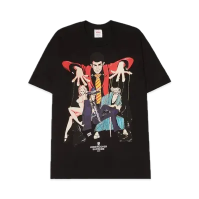 Supreme x UNDERCOVER Lupin Tee "Black"