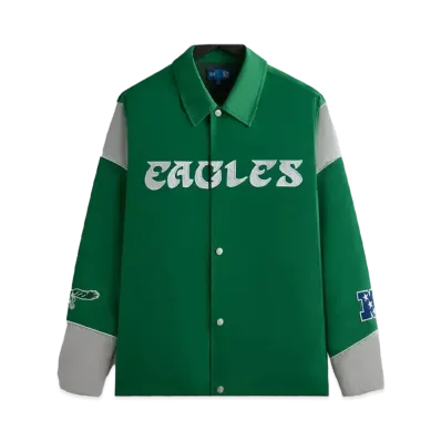 Kith & '47 For The NFL: Eagles Kieran Coaches Jacket "Parrot"