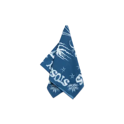 Stussy Surf Joker Bandana "Blue"