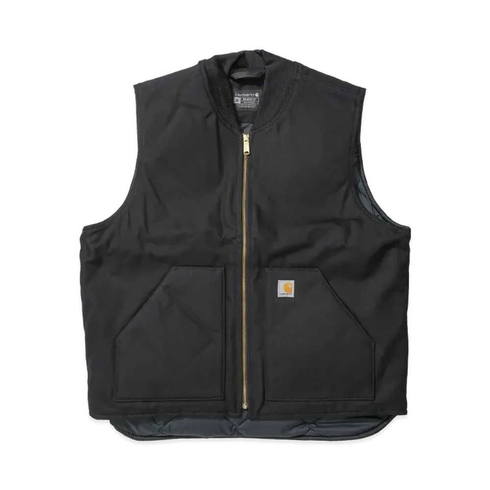 Carhartt Arctic Quilt Lightning Duck Vest "Black"