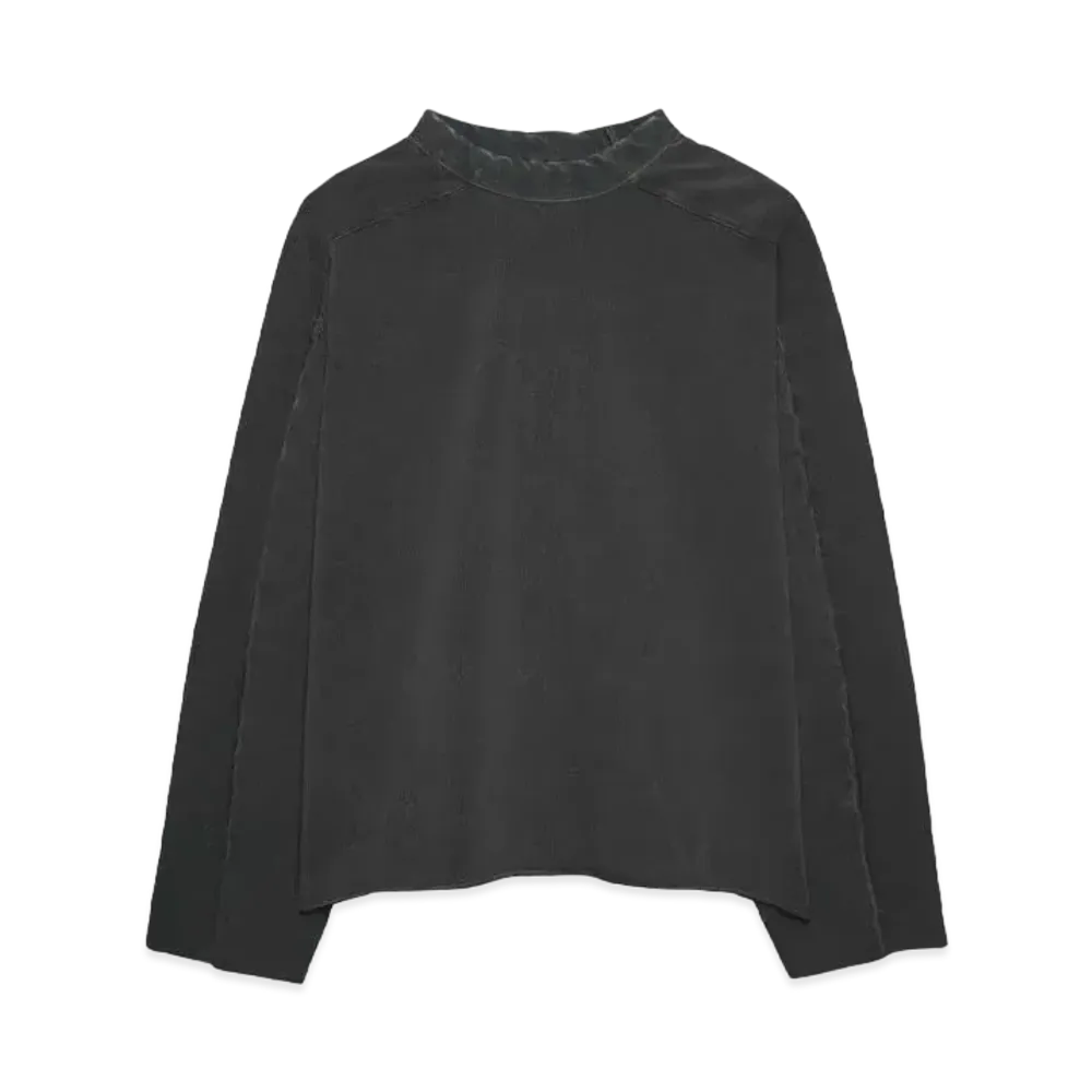 Entire Studios HEAVY LS TEE "WASHED BLACK"