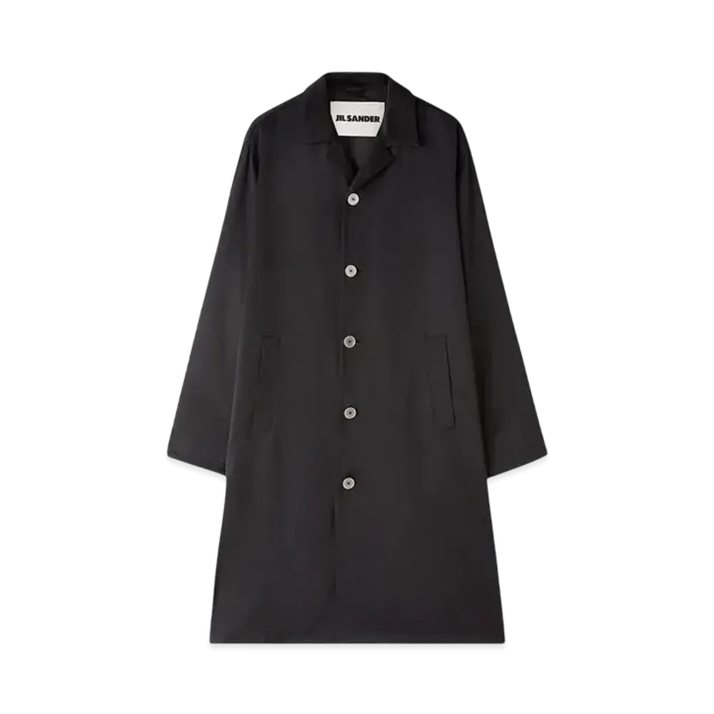 Jil Sander Men's Coat "Black"